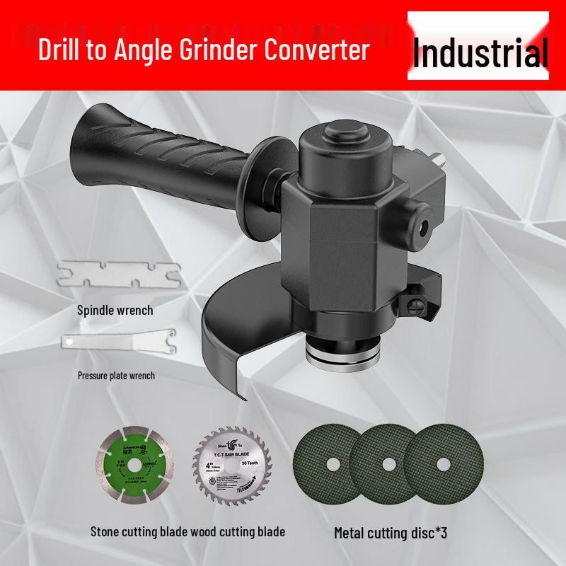 Portable Hand Drill Angle Grinder & Polishing Tool: Multifunctional Woodworking Machine