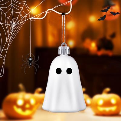 Halloween Hanging Ornaments Multi-Purpose Halloween Tree Decorations Mini Spooky Ghost Ornament for Wall Door Handle Tree Branch