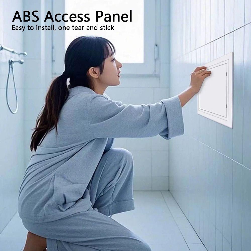 Plastic Access Panel Door Self-adhesive ABS Access Hatch Cover Doors Wall Ceiling