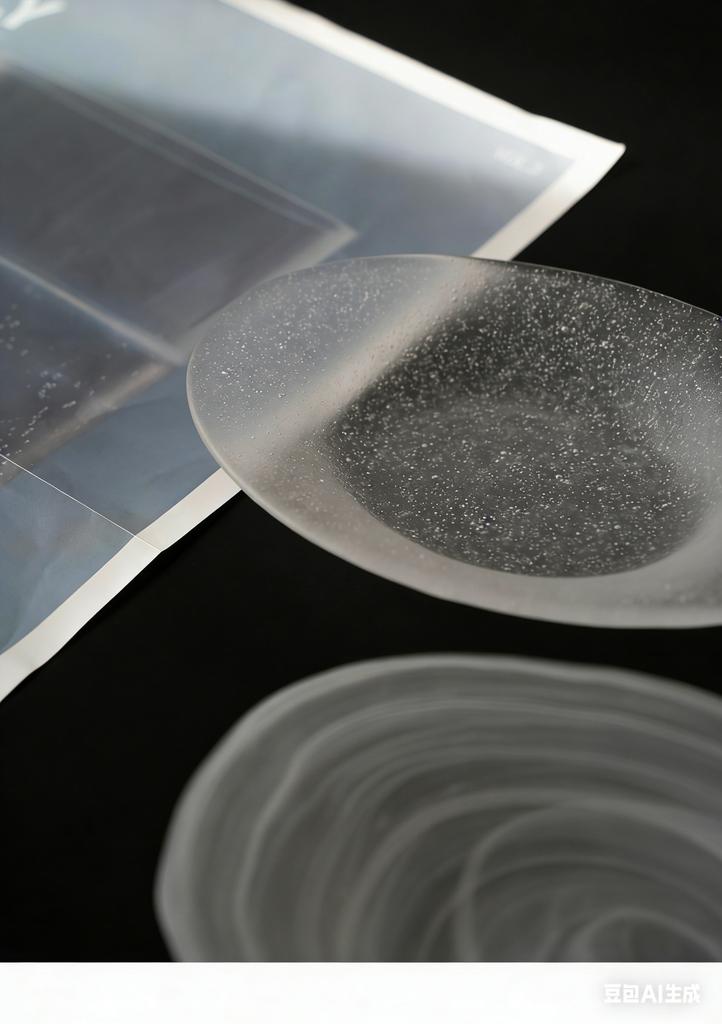 Handmade Cloudy Bubble Frosted Glass Oval Plate, Lead-Free Japanese Style Small Dish for Snacks, Fruit, Salad, Desserts & Pastri
