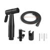Toilet Wall Mounted Single-tube Handheld Sprayer with Explosion Proof Hose Stainless Steel Bidet Sprayer Set