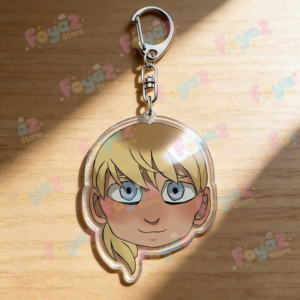 Anime YKMET Keychain Accessories Bag Keyrings Jewelry Manga Fans Gifts