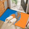 Knicks Logo Teppich Büro Teppich Rutschfeste Matte, Stuhlmatte Bodenbelag für Gaming, Schlafzimmer, Wohnzimmer, Heimdeko Weihnachtsgeschenk