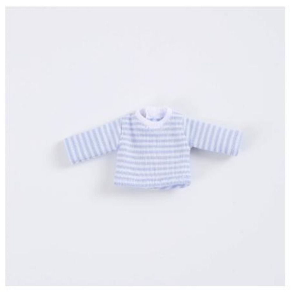 DIY Handmake Doll Stripe Tops for 1/12 BJD Dolls/for 1/11 OB11 Dolls Doll Clothes Accessories