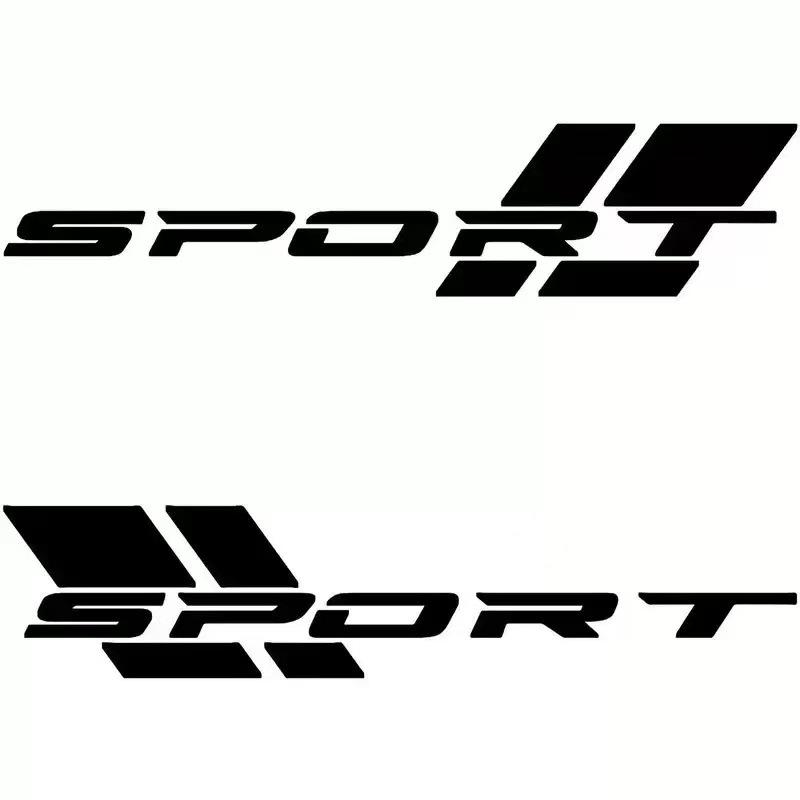 Наклейка на автомобиль Shenwinfy Sport с буквами, виниловая наклейка для дверей автомобиля