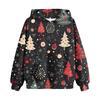 Sweatshirts For Teen Girls Hoodies Long Sleeve Drawstring Pullover Cute Oversized Hoodie Christmas Day