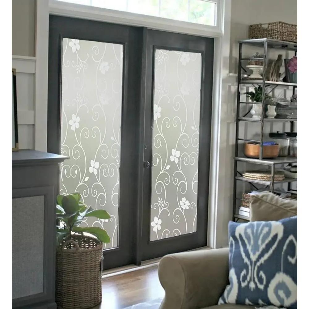 2/3/5M Matte Stained Window Film Privacy Frosted Vinyl for Home Self Adhesive Glass Film Heat Insulation Window Tint Stickers