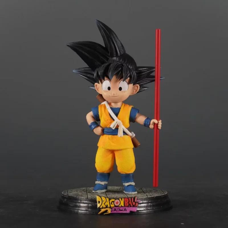 18cm Dragon Ball Daima Goku Super Saiyan Son Goku Action Figures Pvc Statue Collection PVC Model Toys Doll Kids Birthday Gift
