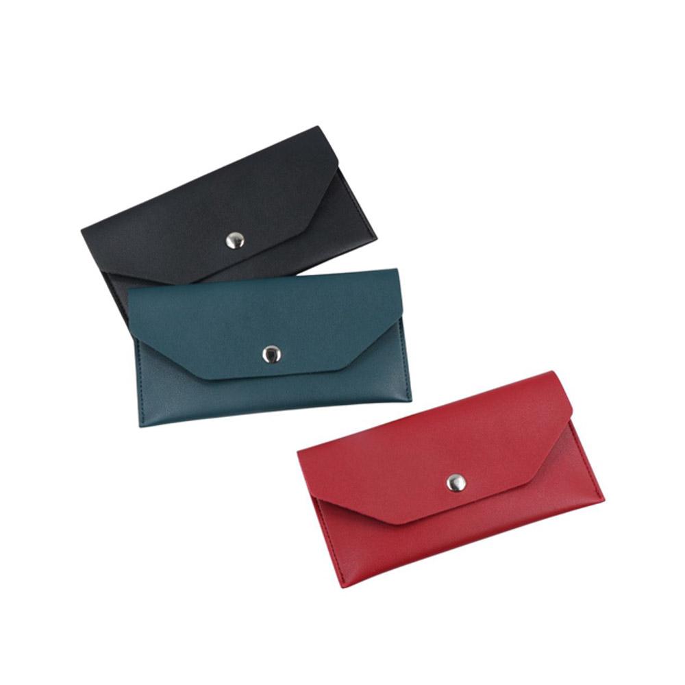 Portable Envelope Wallets Korean Style Change Bag Simple Women Long Clutch Bag  Female