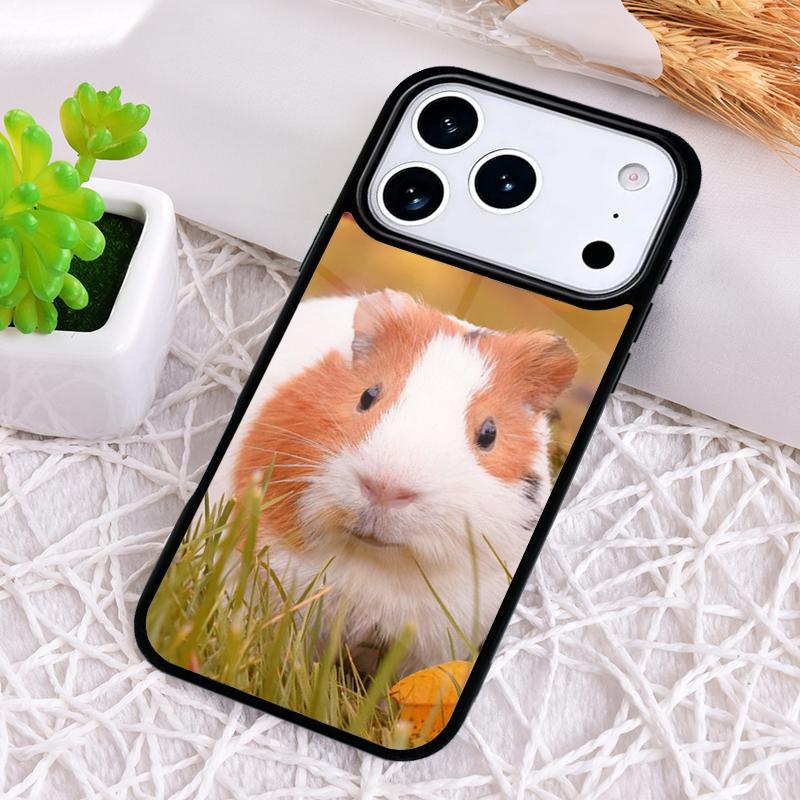 Love Guinea Pig Cute Phone Case for iPhone 17 Air 16 15 11 12 14 13 Pro Max Shockproof Cover