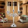 5 Stands Candle Holder 2 Colors 5 Arms Alloy Candle Holder European  Candelabra Wedding Candlestick Home Decor