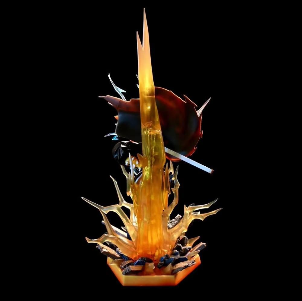 Demon Slayer Anime Figure Agatsuma Zenitsu Thunderclap And Flash Effect Action Figures PVC Statue Figurine Model Toys Gifts