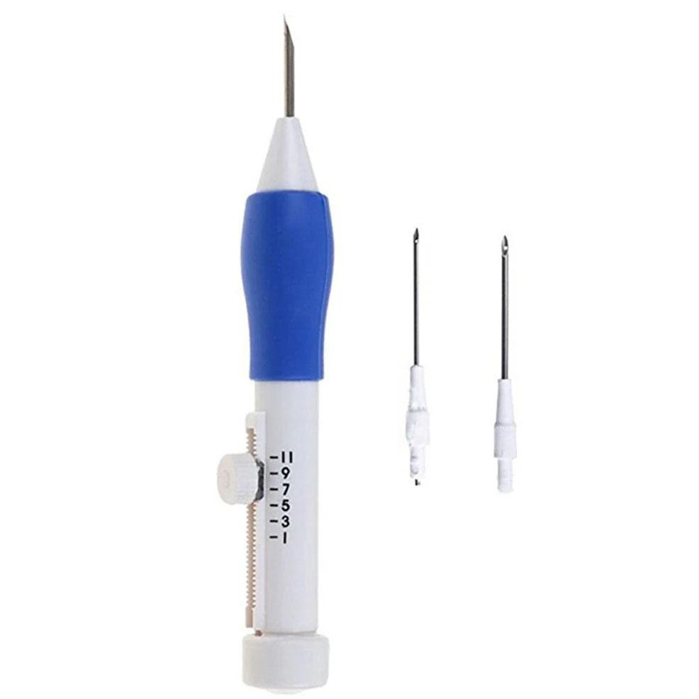 DIY Embroidery Punch Needle Kit Embroidery Pen Set Clothes Embroidery Knitting Sewing Needle Stitching Tool Set