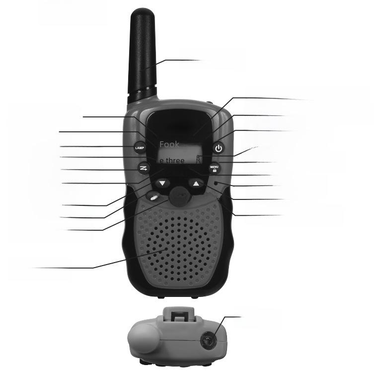 Walkie-talkie portabile pentru copii, jucării de exterior părinte-copil