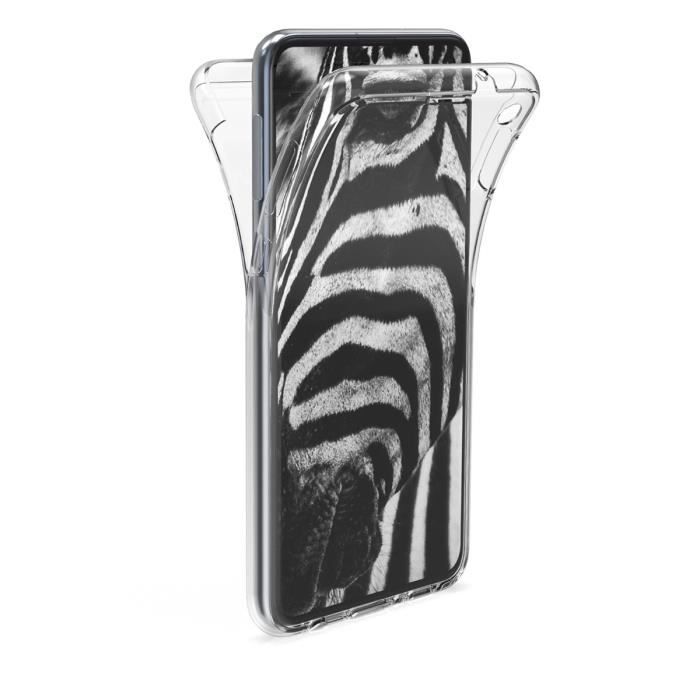 Coque - kwmobile - Samsung Galaxy S10e - Silicone transparent - Protection intégrale - Souple