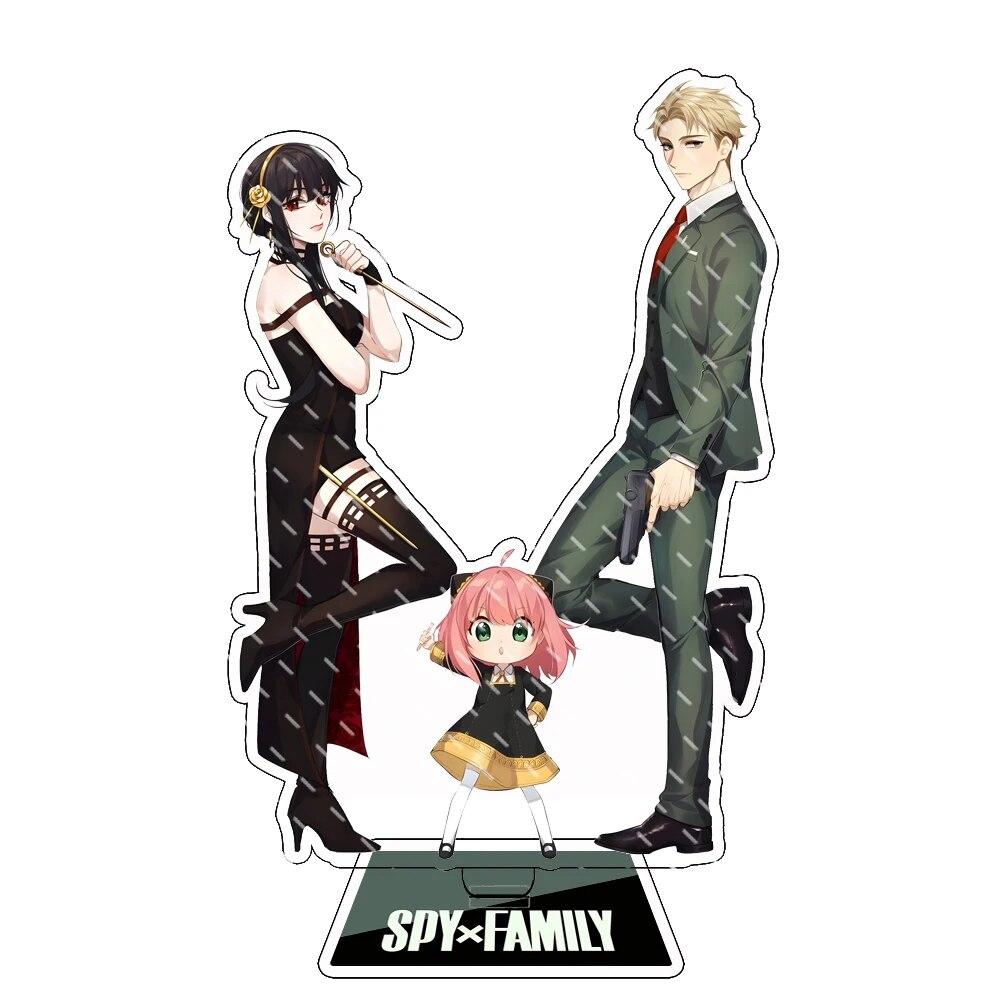Anime Spy X Family Figure Cosplay Acrylic Stand Twilight Loid Forger Yor Forger Anya Forger Model Plate Collection Props Gifts