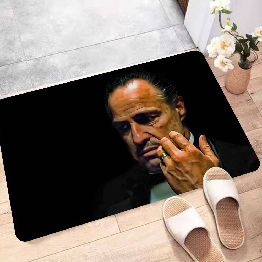 Tappetini da Pavimento Gangster Movie The G-Godfather Antiscivolo Assorbi Acqua Cuscino a Striscia Lunga Tappetino per Camera da Letto Tappeti per la Casa