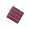 Tanaka Sangyo Hand Towel, Red, Approx. 13 X 25 Cm, Imabari Towel, Striped X Gold Pearl, 08 Kono X Hideaki, SS1101-0070-09