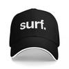 Surf Letters Custom Baseball Caps For Unisexs High-end FeUnisex Beach Dad Hat Trucker Cap