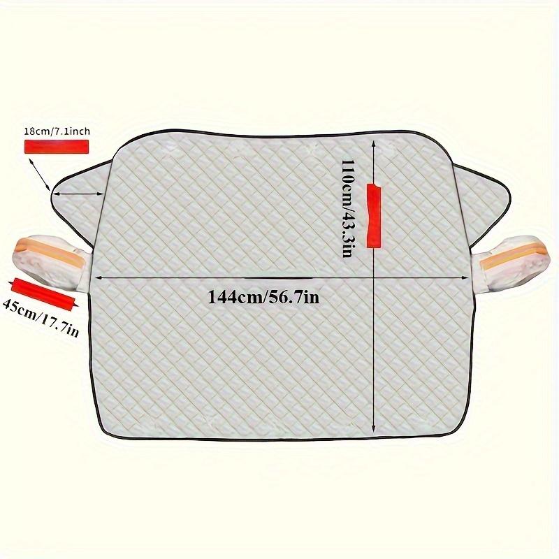 Car Windshield Cover Winter Sun Snow Ice Cover Waterproof Dustproof Anti-frost Anti-fog UV Protection Snow Cover Car Accessories
