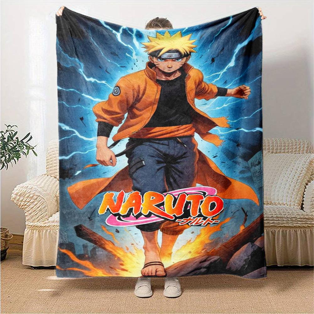 Naruto Blanket Ultra-Soft Perfect for Office Chair Bedding Bed for All Occasions Warmthful Decor Gifts For Family Or Friends