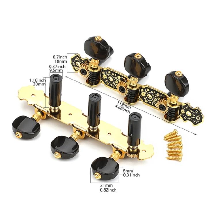 Classical Guitar Machine Head Tunings Key Left Right Hand Acoustics Guitar Tuner