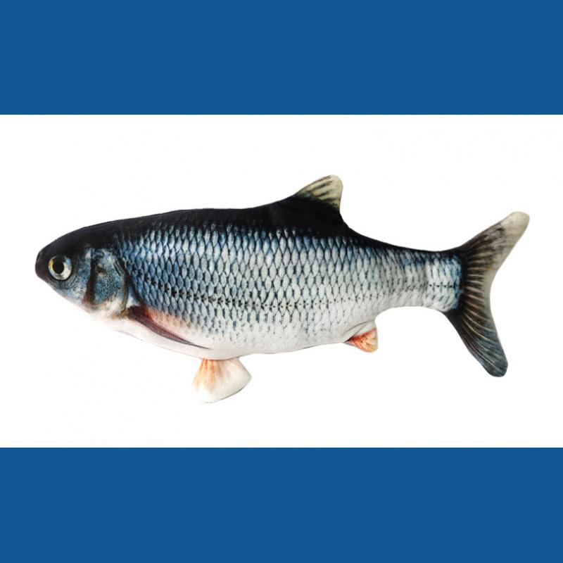 Электрическая дразнилка для кошек в виде рыбки, реалистичная рыбка, прыгающая рыбка, USB прыгающая рыбка, игрушка для кошек