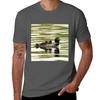 Mom and her twin loon chicks TShirt Big and Tall Loose Fit TShirt