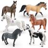 Wildlife Model Ornament: Friesian, Pinto, Tennessee Walking, and Quarter Horse