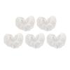 50pcs Beauty Salon Headrest Covers U Shaped Disposable Elastic Face Rest Pillow Covers