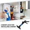 Adjustable Cabinet Support Pole Heavy Duty Telescopic Furniture Lifter Tool For Wall Cabinet Installation Closet Rod