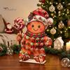 Lollipop Holder for Holiday Treats Christmas Wooden Display Stand, Creative Candy Sweet Kindergarten Buffet Table, Decorative Dessert Party
