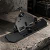 Accurate Tile Chamfering Guide | CarbonSteel Construction, Adjustable Clamping Knobs, Angle