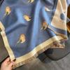 Elegant Printing Magpie Bird Shawl Imitation Pashmina Thick Warm Wraps  Travel