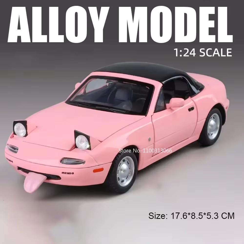 

1:24 Initial D RX7-FC MX-5 Alloy Cars Models Toys Diecasts Miniature Supercar Sound Light Vehicles Toy for Children Gifts
