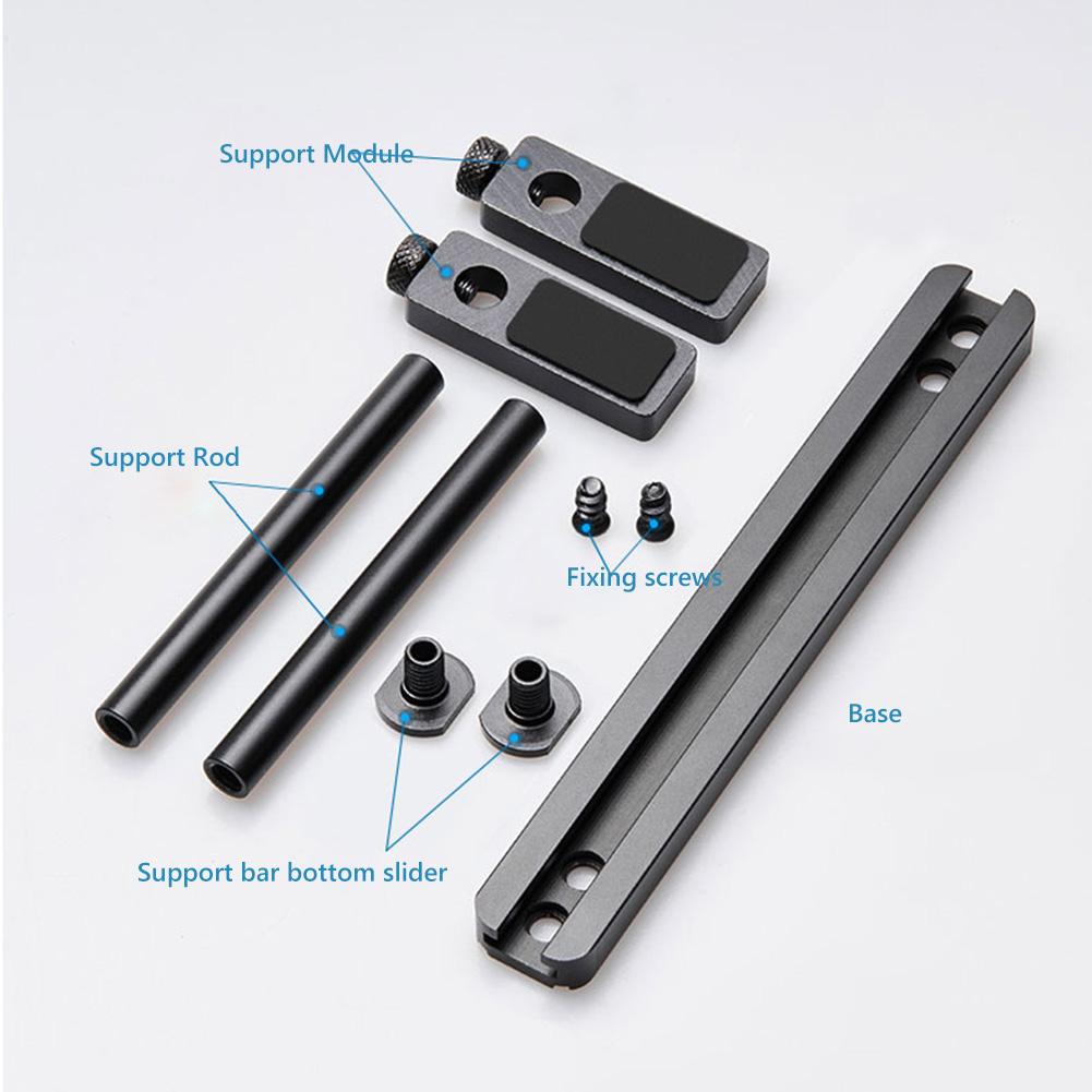 Aluminum Alloy Graphics Card Support Graphics Video Card Bracket Holder Sliding for 8/12cm Fans Computer Cooler Case Accessories