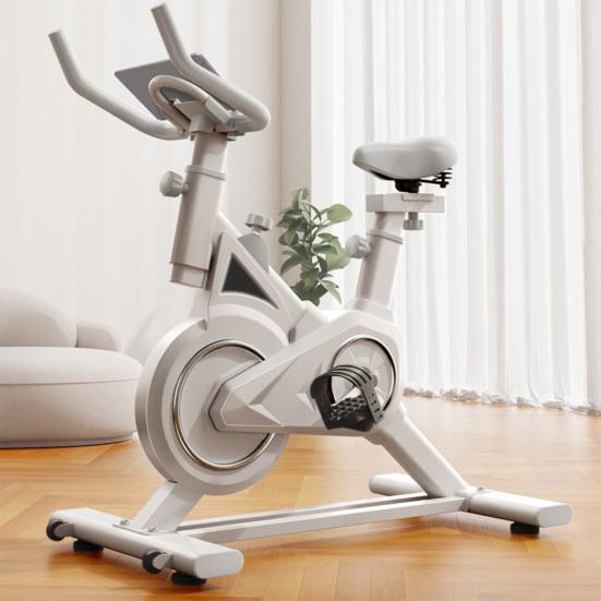 Heimtrainer Ergometer Indoor Cycling Bike Magnetischer Heimtrainer Fahrrad Heimtrainer aufrecht für Heim-Fitnessstudio-Workout mit Bremse Schwungrad