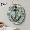 Nautical Wall Art Decorative Hanging Sign Lightweight Wooden Sign with Marine Elements