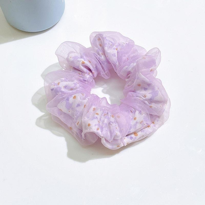 Large Intestine Bag, Small Intestine Double Yarn Headband, Small Fresh Daisy Mesh Yarn Hair Band, Fat Intestine Headband, Ball Head Decoration