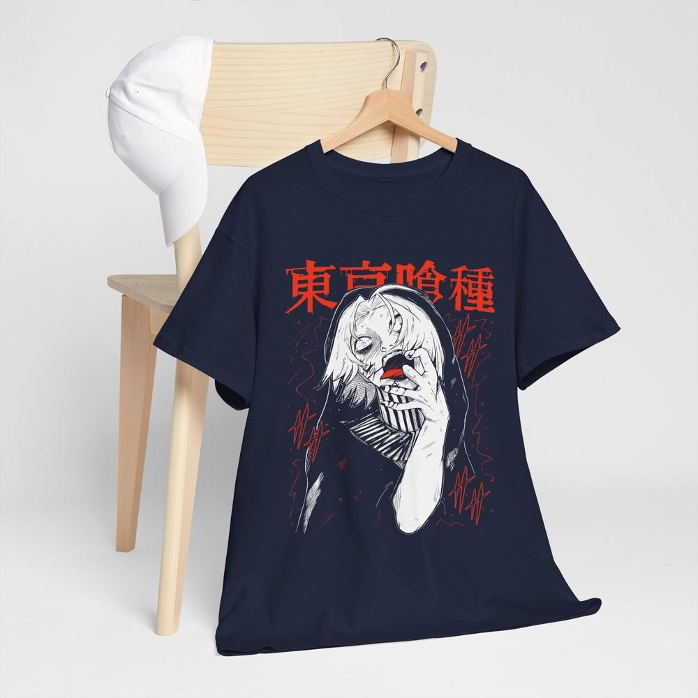 Seidou Takizawa Tshirt Tokyo Ghoul Strip Horror Anime Shirt gift M