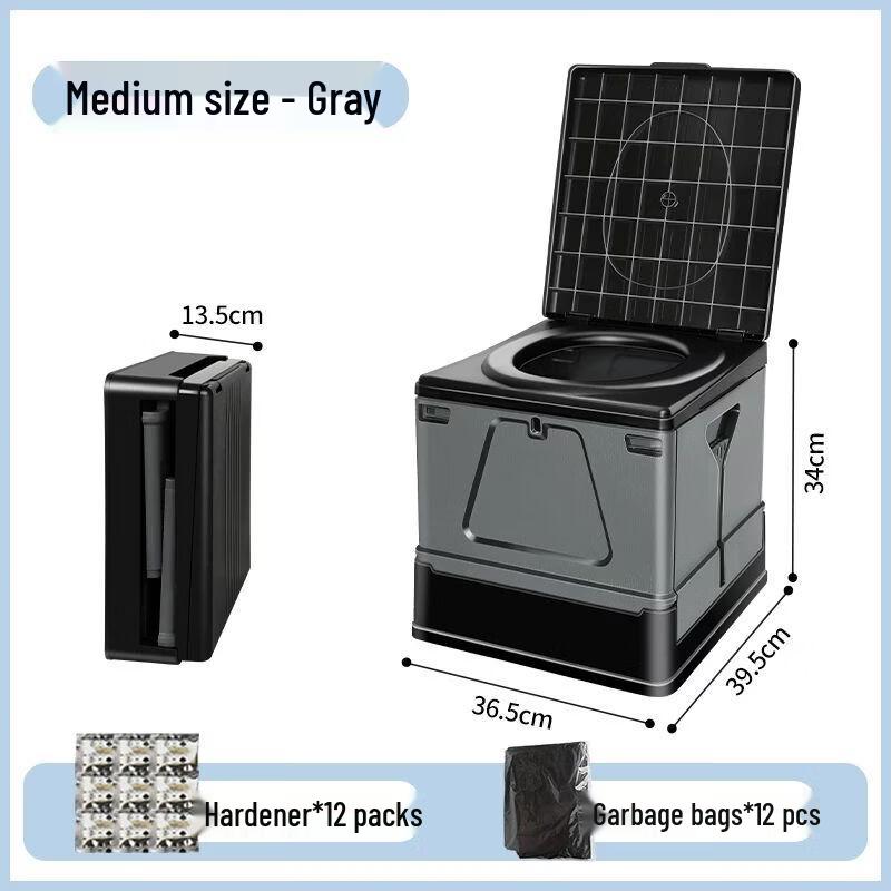 Portable Folding Car Travel Toilet