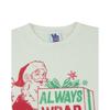 Junk Food Mens Always Wrap It Up Santa Claus T-Shirt