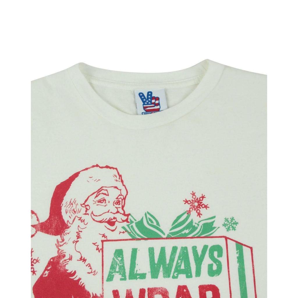 Junk Food Mens Always Wrap It Up Santa Claus T-Shirt