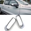 For Chevrolet Silverado 1500   ABS Chromed Side Door Rearview Mirror Cover Trims Car-Styling Accessories 2pcs/set