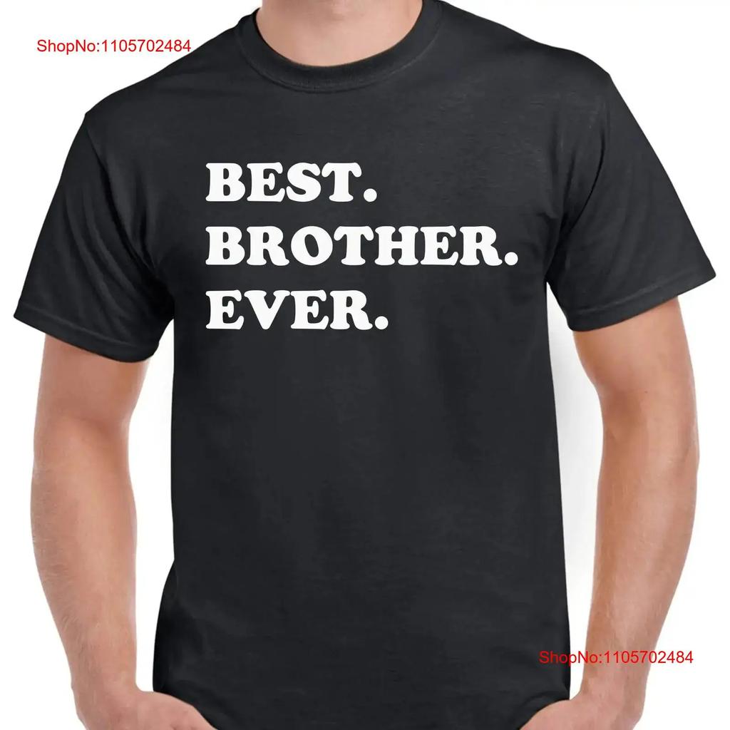 Best Brother Ever T Shirt Funny for Awesome vintage Washed Top For Everyday Wear Stylish streetwear Breathable Slightly graphic