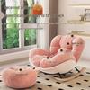 Adult Recliner Rocking Chair: Living Room/Balcony Casual Sofa - Snail Chair Design