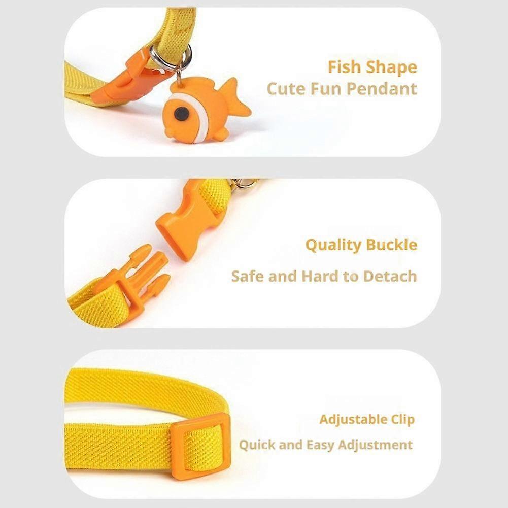Adjustable Pet Collar with Bell Cat Dog Anti Mosquito Elastic