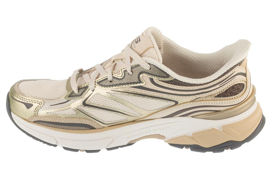 Skechers Slip-Ins: Stamina Sport, Womens Beige Sneakers
