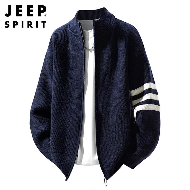 

JEEP SPIRIT Мужской вязаный кардиган на осень/зиму L