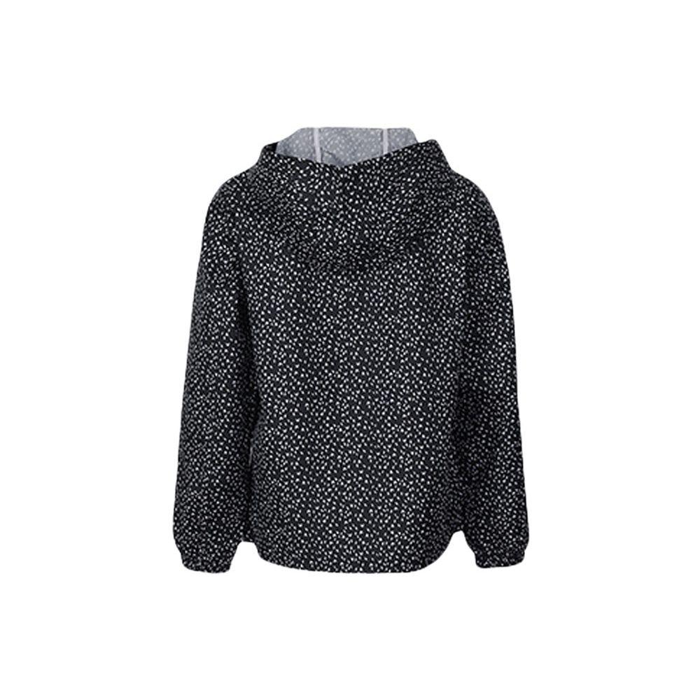 Adidas Neo Casual Sports Hooded Jacket Women Jacket Black EI4256